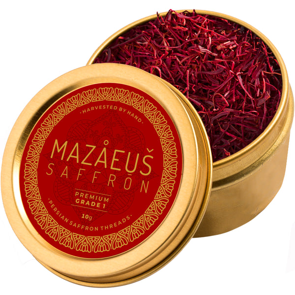 Mazaeus Persian Saffron | 10 grams - Mazaeus Saffron