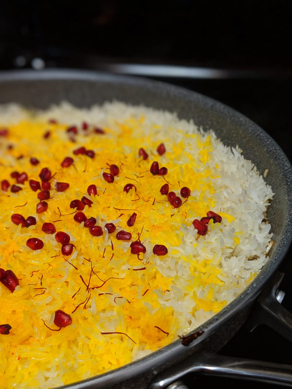 Jeweled Saffron Basmati Rice