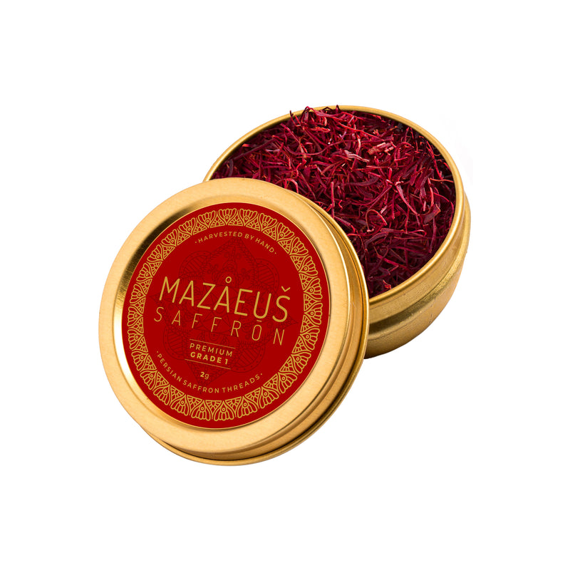 Mazaeus Persian Saffron | 2 grams | ( 905,000₫ ) - Mazaeus Saffron